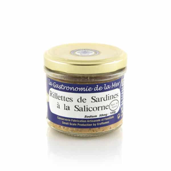 Rillettes de sardines à la Salicorne Kerbriant