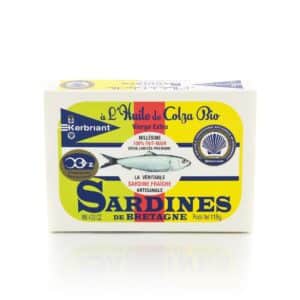 Sardines à l’huile de Colza Bio Kerbriant