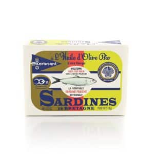 Sardines à l’huile d’Olive Bio Kerbriant