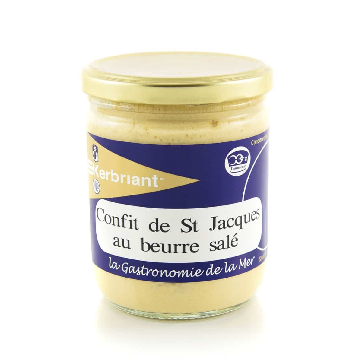 Confit de St Jacques au beurre salé