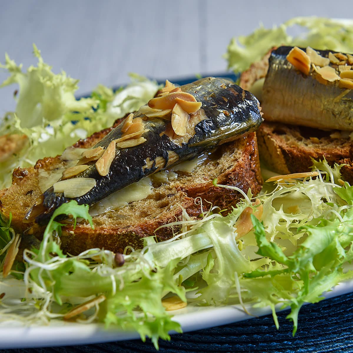 Recette de sardines - Cuisson de la sardine