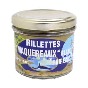 bocal rillettes maquereaux poireaux