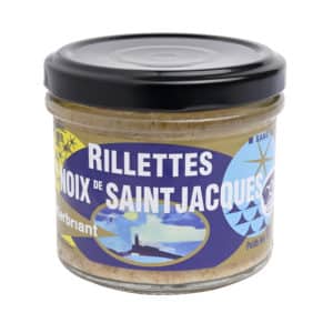 bocal rillettes de noix de saint jacques