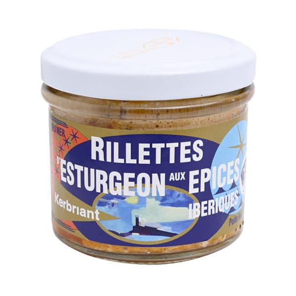 bocal rilllettes esturgeon ibérique